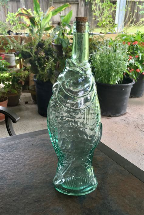 glass jar fish|Fish Shaped Glass Container .